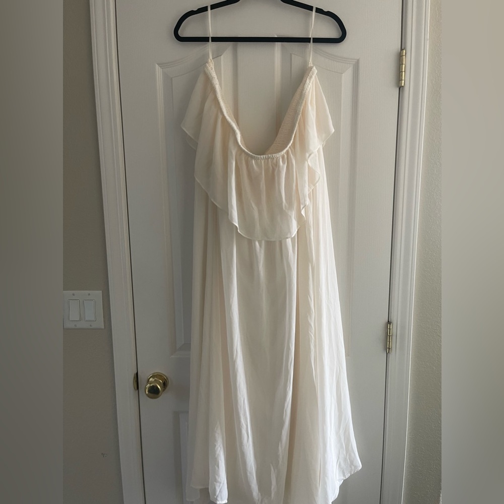 Stunning Cream Maxi Dress